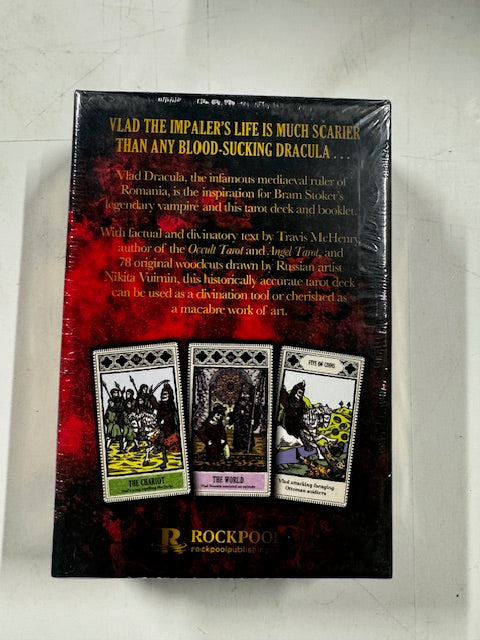 The Vlad Dracula Tarot 78-Card Tarot Deck New Sealed