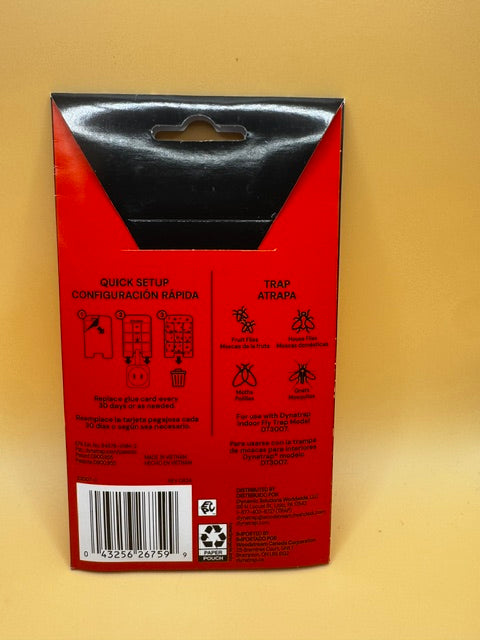 DynaTrap Refill Glue Cards- 3 Pack New