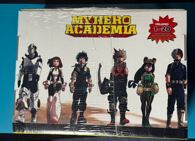 My Hero Academia Box Set 1: Includes Volumes 1-20 with Poster New Sealed