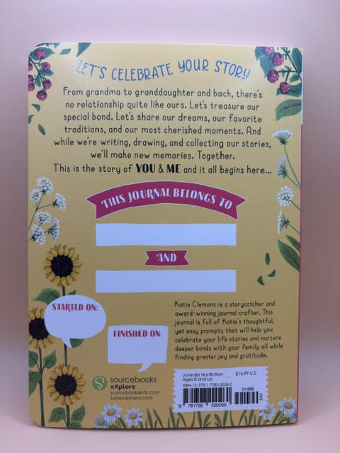 Love, Grandma and Me: A Guided Journal for Girls and their Grandmas New
