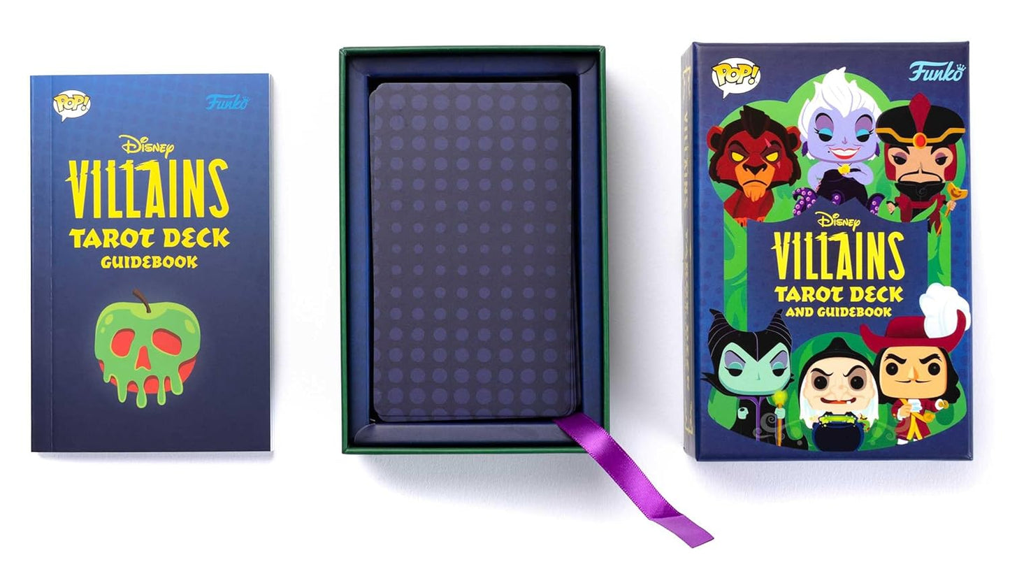 Funko: Disney Villains Tarot Deck and Guidebook Sealed New
