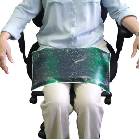 Weighted Gel Lap Pad - Rectangular, 10" x 18", (5 lbs)