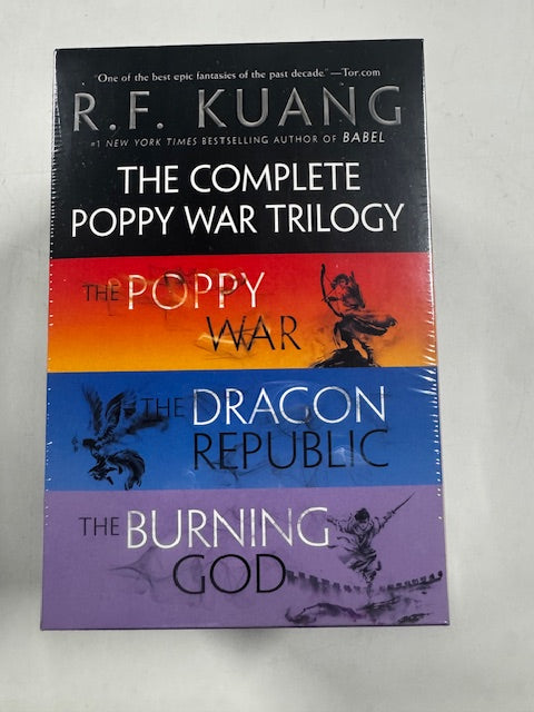 The Complete Poppy War Trilogy Boxed Set: War ,Dragon Republic , Burning God New