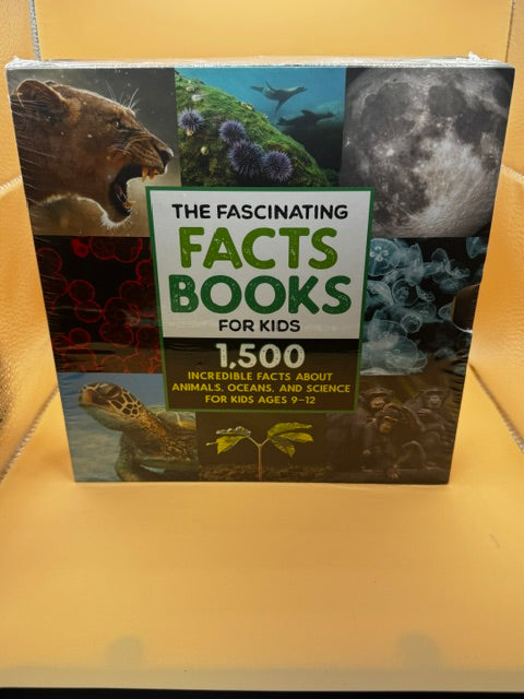 The Fascinating Facts Books for Kids 3 Book Box Set: 1,500 Incredible Facts New