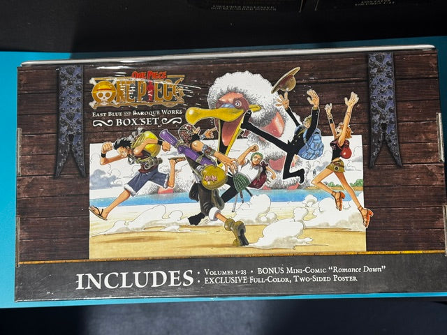 One Piece Box Set: East Blue and Baroque Works, Volumes 1-23 Paperback New