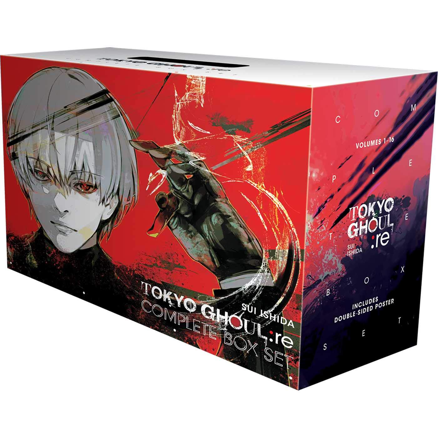 Tokyo Ghoul: re Complete Box Set: Includes vols. 1-16 with Poster New Sealed