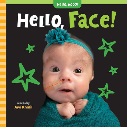 Hello, Body! Book Series-4 Different Body Parts! Toddler Board Book Bundle