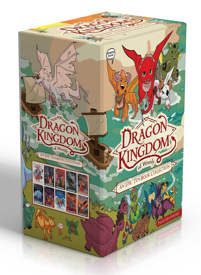 Dragon Kingdom of Wrenly n Epic Ten-Book Collection Includes Poster (Boxed Set)