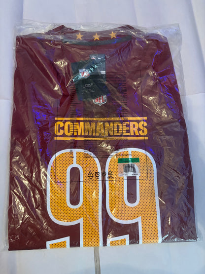 Chase Young # 99 Washington Commanders Game Jersey - Choose Color and Size New