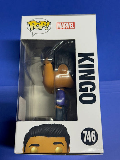 Funko Pop! Marvel Eternals: Kingo Marvel Collector Corps Figure #746 New