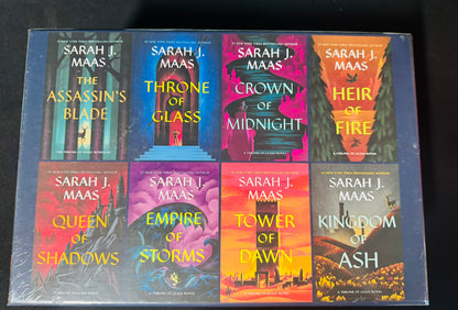 Throne of Glass 8 Book Box Set New Sealed