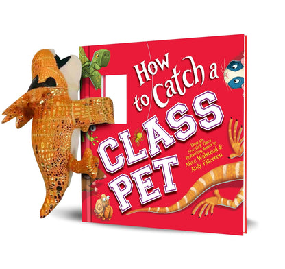 Snap & Snuggle: How to Catch a Class Pet: Plush Silicone Slap Bracelet and Book