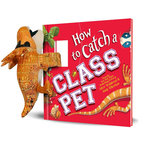 Snap & Snuggle: How to Catch a Class Pet: Plush Silicone Slap Bracelet and Book