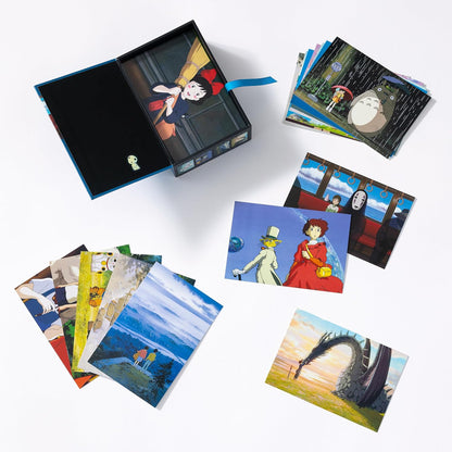Studio Ghibli 100 Collectible Postcards: From the Feature Films (1984-2014) New