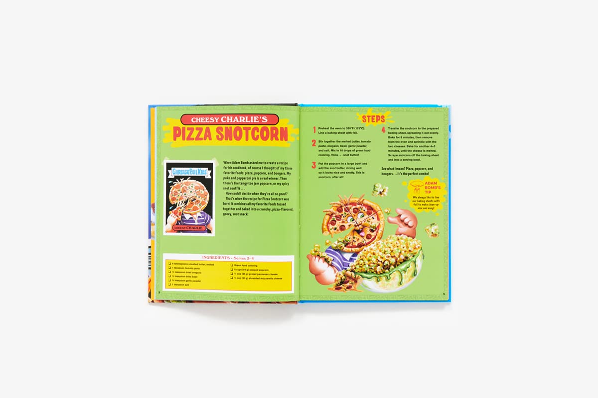 The Garbage Pail Kids Cookbook Hardcover New