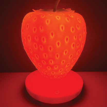 Strawberry LED Table Lamp, 3 Brightness Setting with Touch Control New