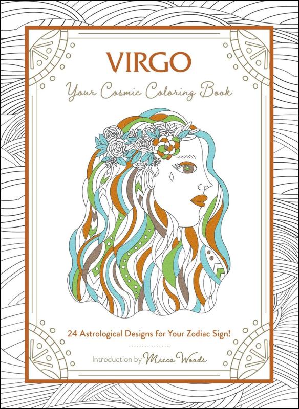Astral Zodiac 48 Page Coloring Books - Choose Your Sign Brand New