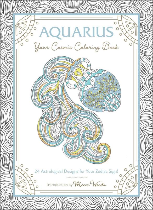 Astral Zodiac 48 Page Coloring Books - Choose Your Sign Brand New