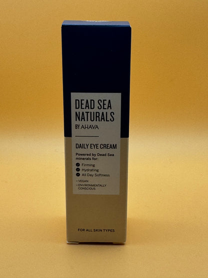 Dead Sea Naturals By Ahava Eye Cream - Refreshing Gel-cream 0.5 Fl Oz New