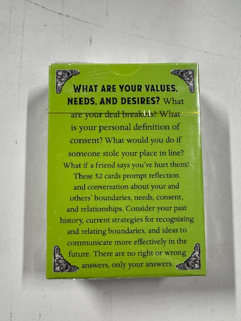 Boundaries Conversation Deck: What Would You Do? Deck