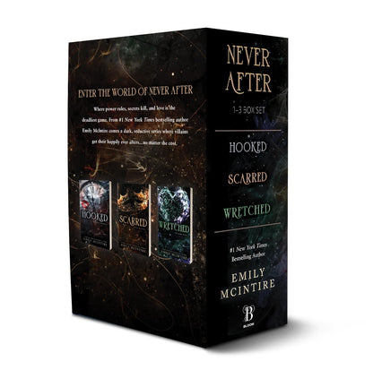 Never After Series Boxed Set, Books 1-3: Hooked, Scarred, and Wretched New