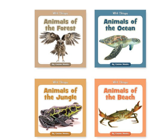 The Wild Things Series - Creatures that live in our world- Choose Theme-New