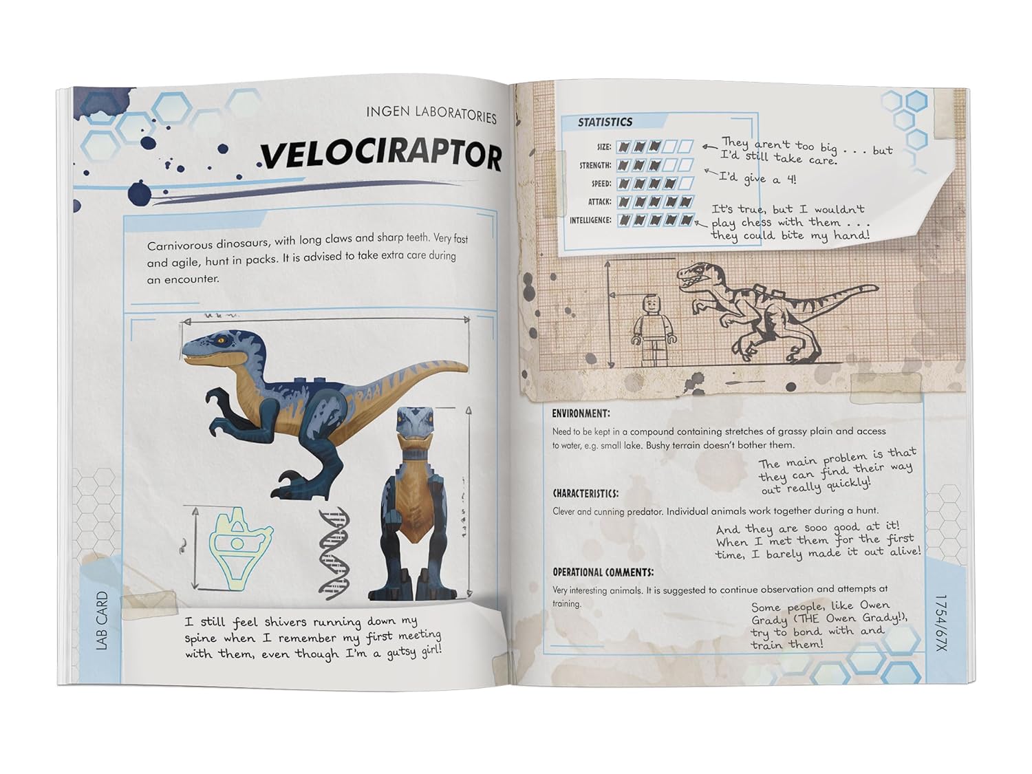 LEGO Jurassic World Complete Dinosauria: Jurassic Explorer Field Guide Hardcover