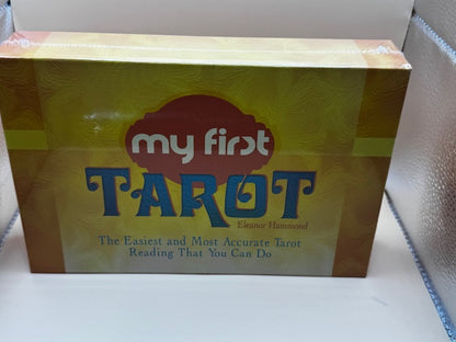 My First Tarot: The Easiest Tarot Kit Box Set with 78 Cards and Guide Book) New