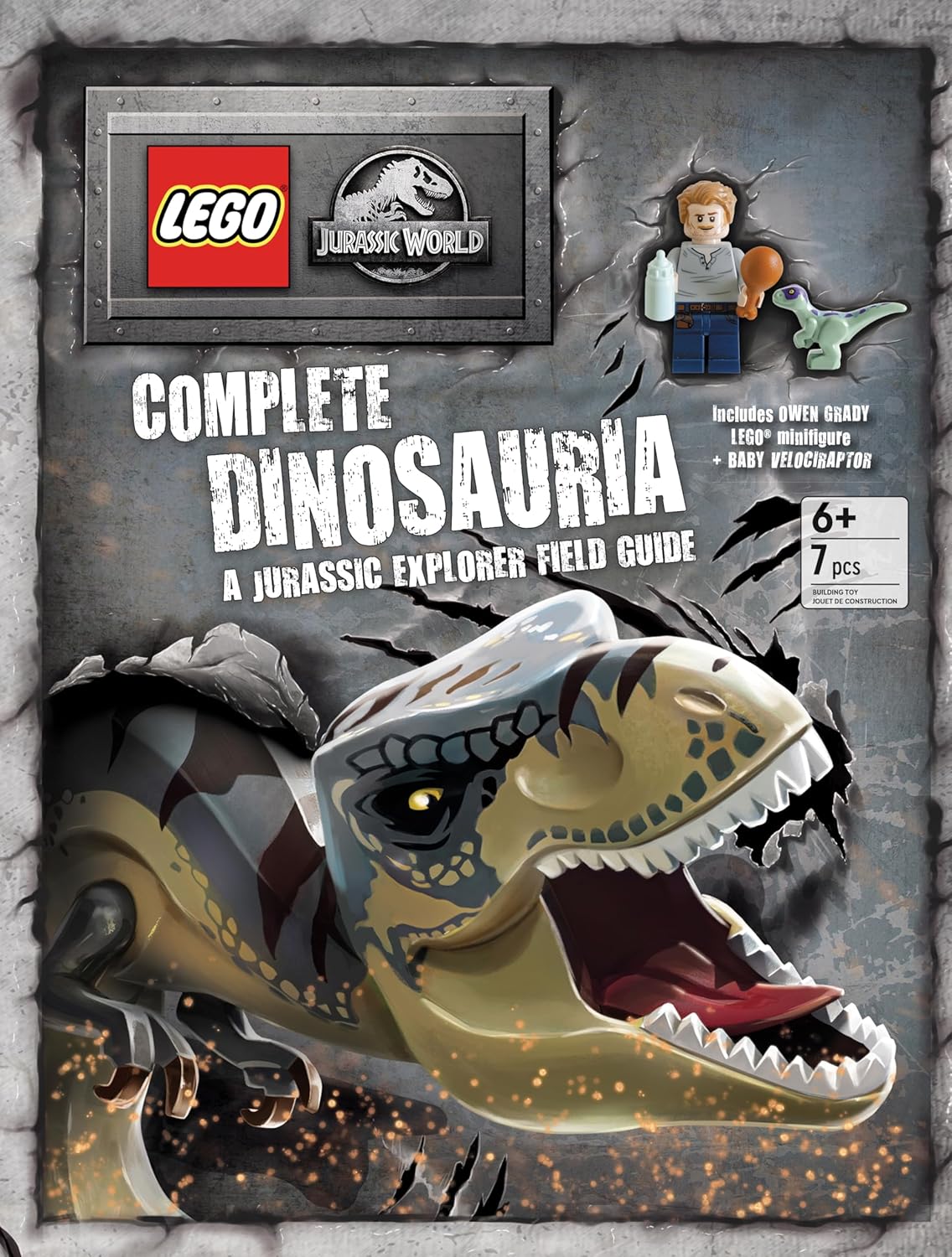 LEGO Jurassic World Complete Dinosauria: Jurassic Explorer Field Guide Hardcover