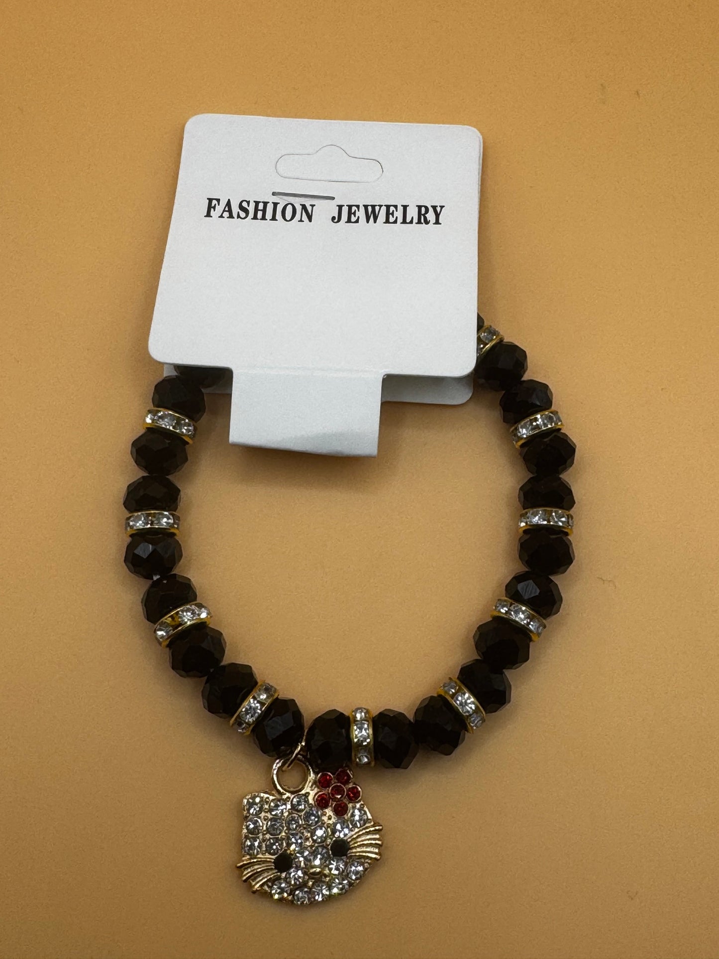 New Hello Kitty Beaded Charm Fashion Bracelets- Choose Color