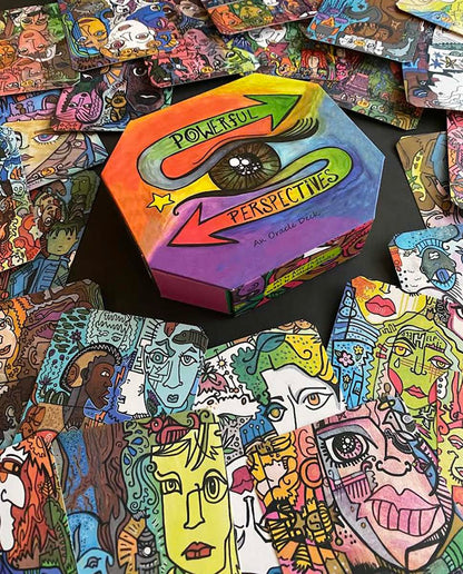 Powerful Perspectives: (Oracle Kit Box Set with 40 Cards and Guide Book)
