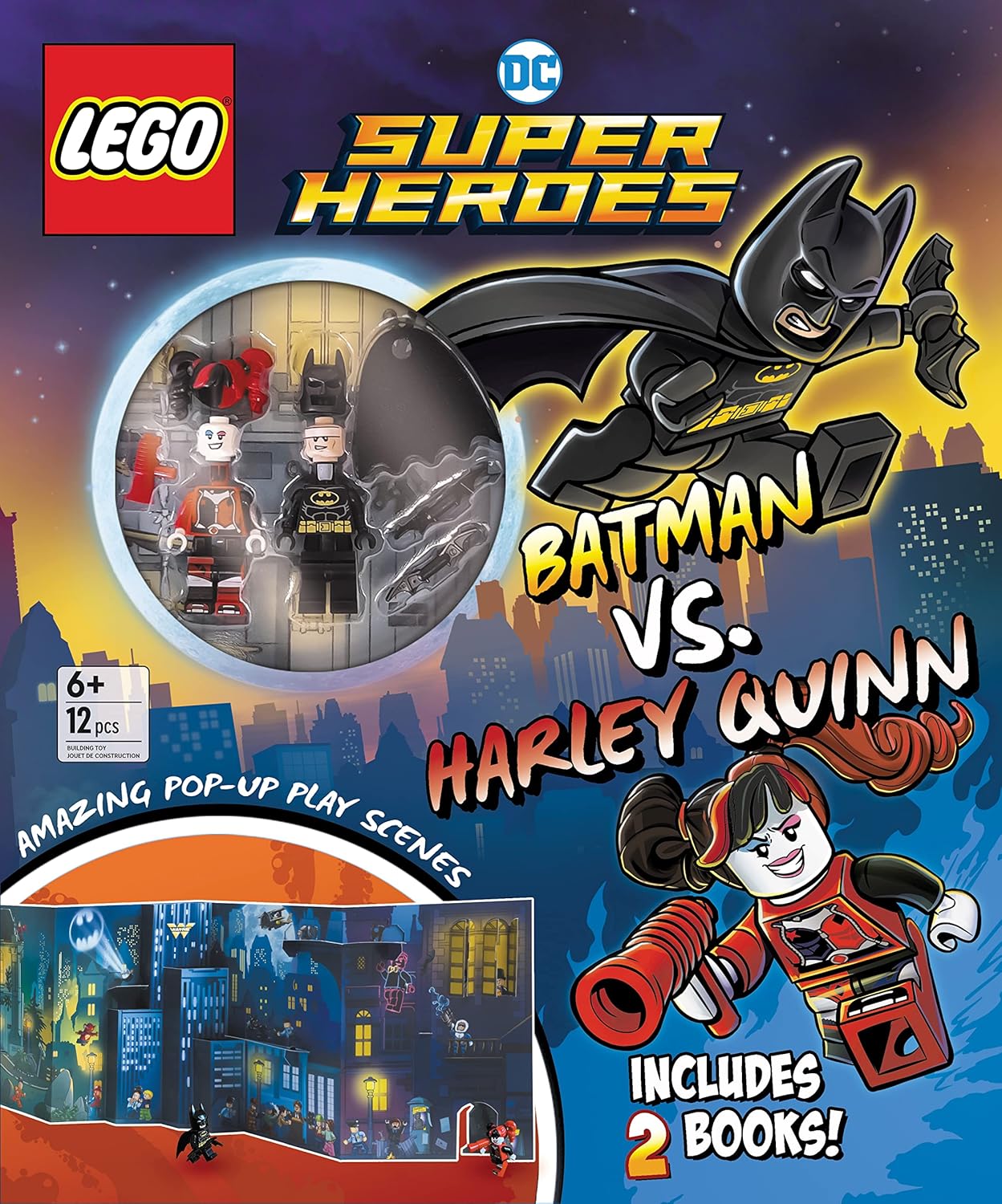 LEGO DC Super Heroes Batman VS. Harley Quinn: Activity Book with Fun Activities
