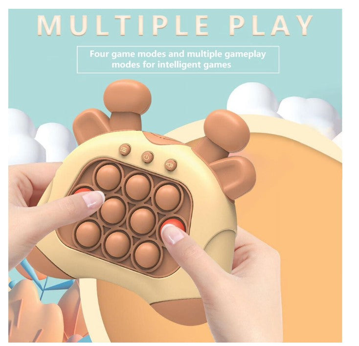 Quick Push Pop It Fidget Game with Instant Sound Feedback New