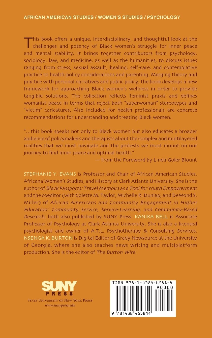 Black Women's Mental Health: Balancing Strength and Vulnerability Hardcover New