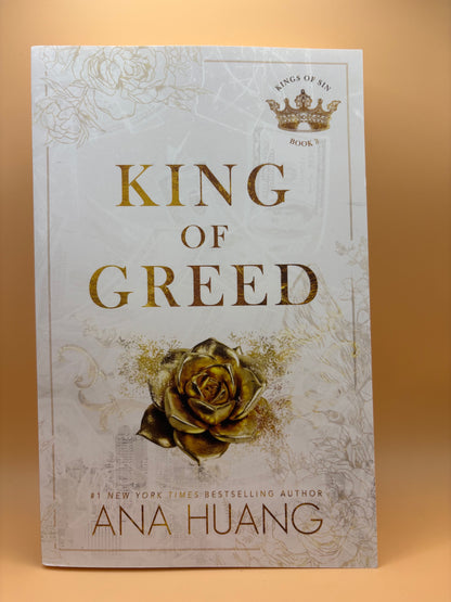 King of Greed (Kings of Sin, 3) From The King of Sin Book Series Book 3 New