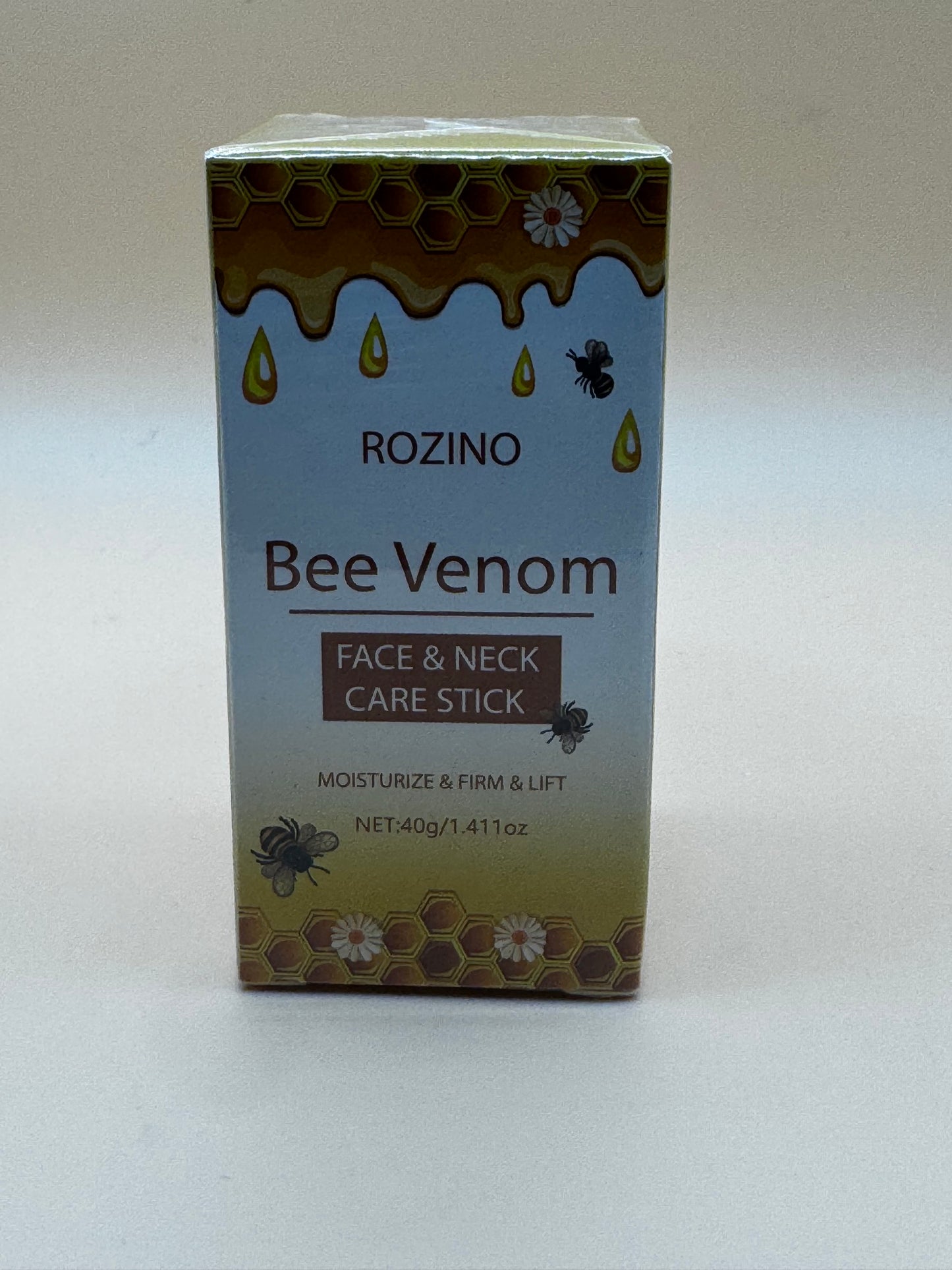 Rozino Bee Venom Face & Neck Care Stick Moisturize Firm & Lift 40g 1.411oz NEW