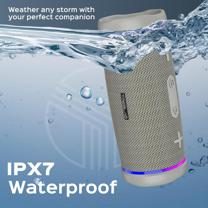 TREB-LAB HD77 Bluetooth Speaker - Powerful 360° Sound with Impactful Bass- New