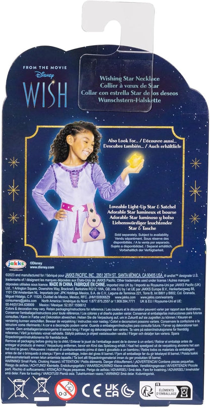 Disney's Wish Wishing Star Necklace with Light Up Feature