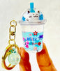 Adorable Kitty Boba Milk Floaty Key Charm – Choose Your Favorite Design