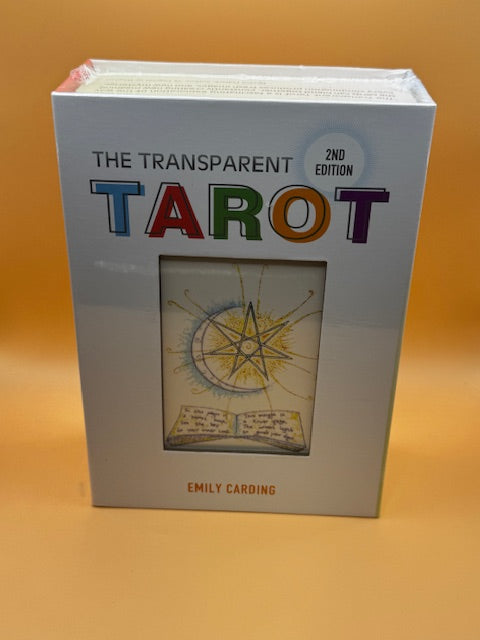 The Transparent Tarot: 2nd Edition Tarot Kit Box Set 78 Cards and Guide Book