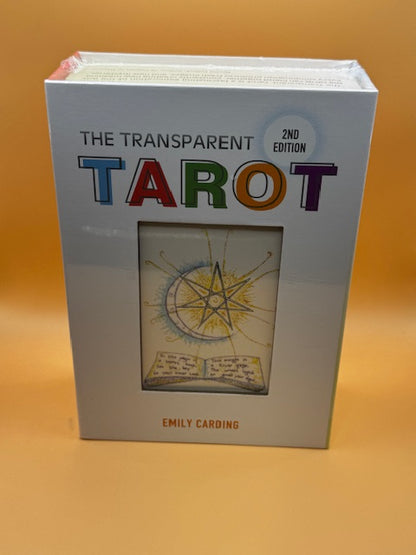 The Transparent Tarot: 2nd Edition Tarot Kit Box Set 78 Cards and Guide Book