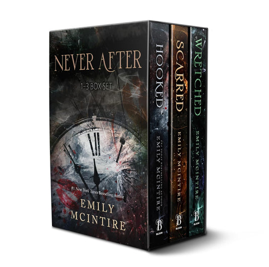 Never After Series Boxed Set, Books 1-3: Hooked, Scarred, and Wretched New