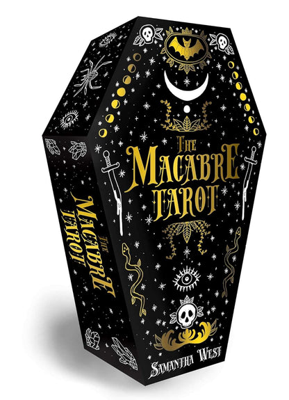 The Macabre Tarot Card Deck-Beautiful Tin New