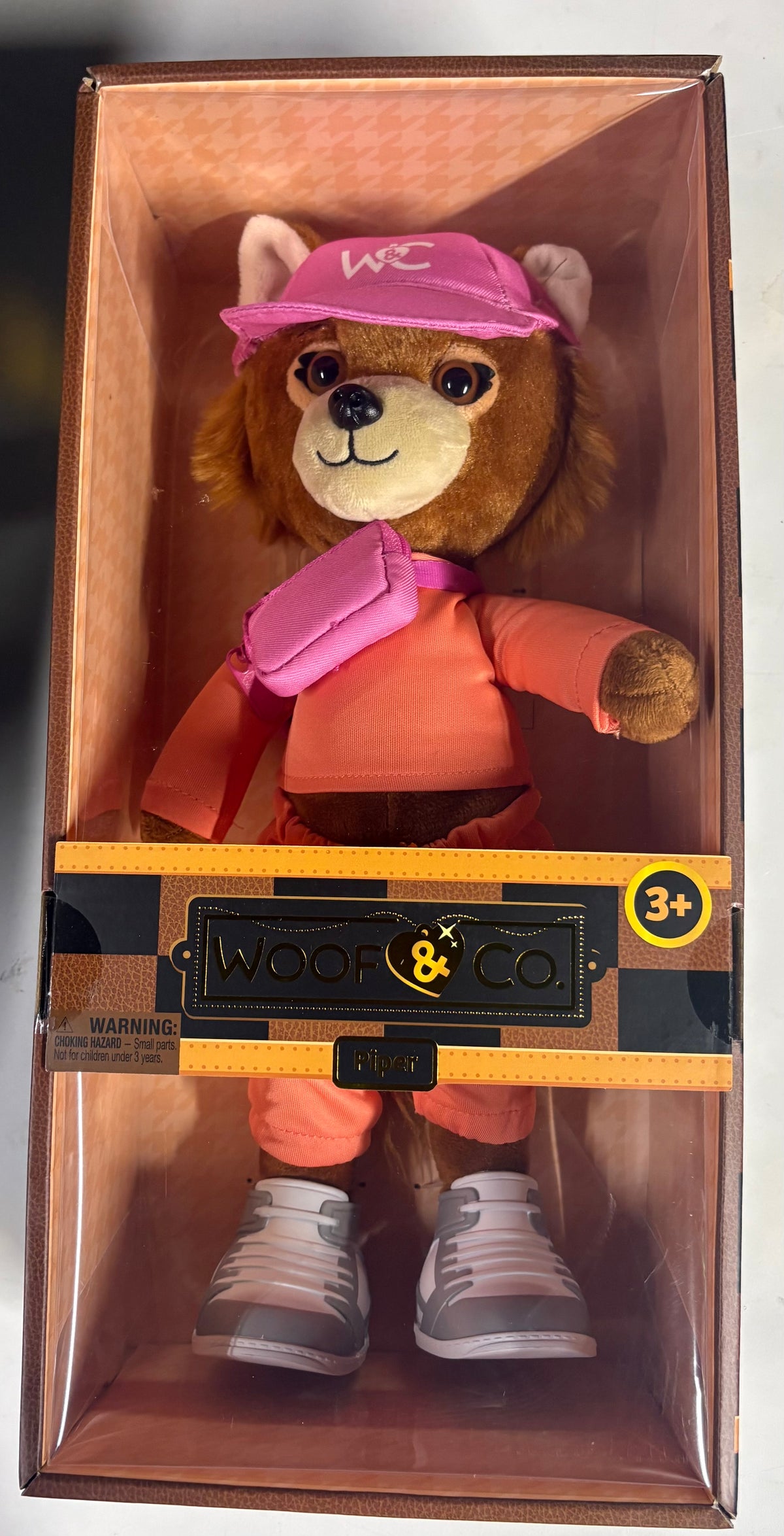 Woof & Co. 15-Inch Fashion Doll – Piper the Poseable Plush Chihuahua New