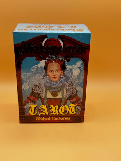 Shakespearean Tarot 78 Tarot Card Deck with Accompanying Guidebook-New