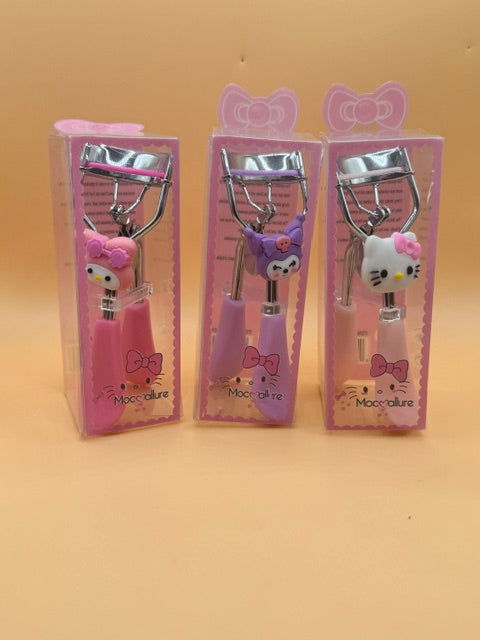 Brand New Sanrio Eyelash Curler Set of 3: Hello Kitty, My Melody & Kuromi
