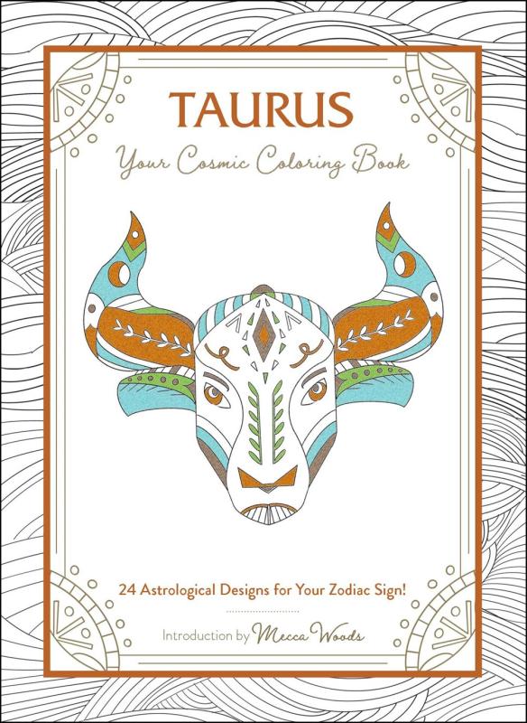 Astral Zodiac 48 Page Coloring Books - Choose Your Sign Brand New