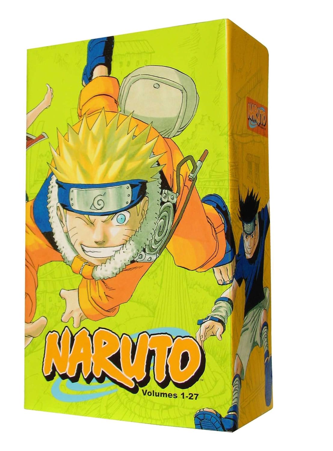 Naruto Box Set One Volumes 1-27 By Masashi Kishimoto New