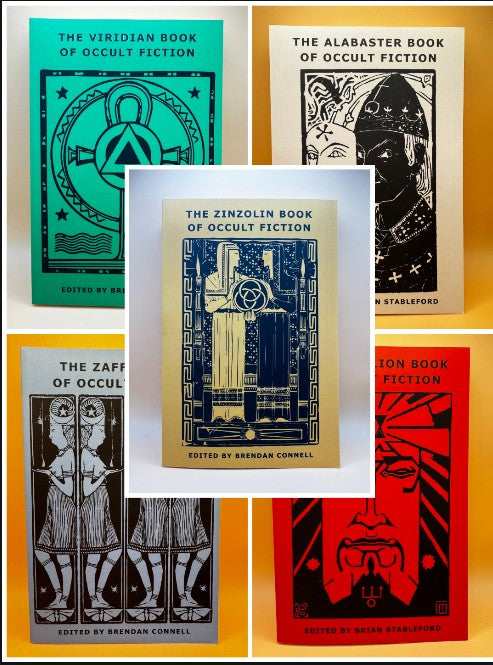 Books of Occult Fiction of Many Colours (5 book Set) New Paerback