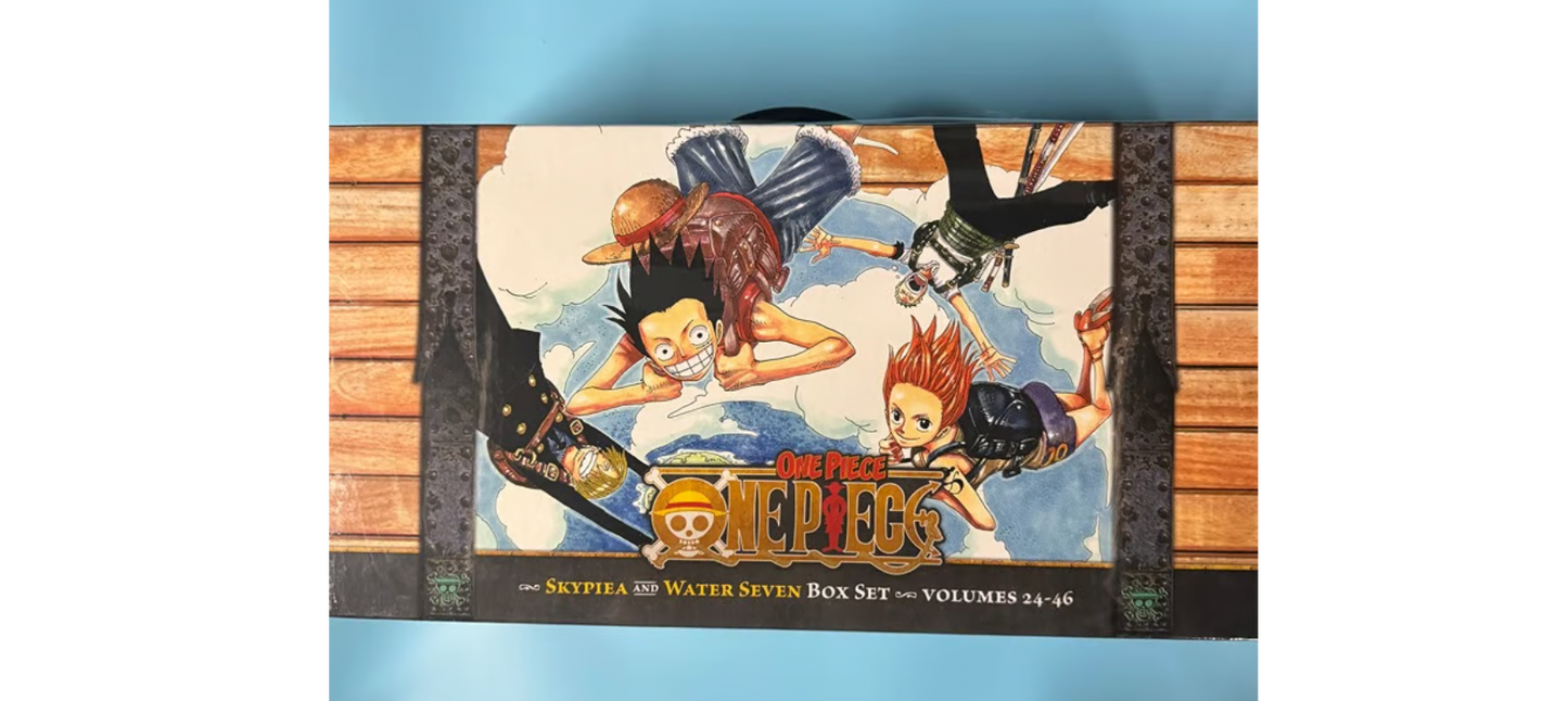 One Piece Box Set 2: Skypiea and Water Seven: Volumes 24-46 with Premium